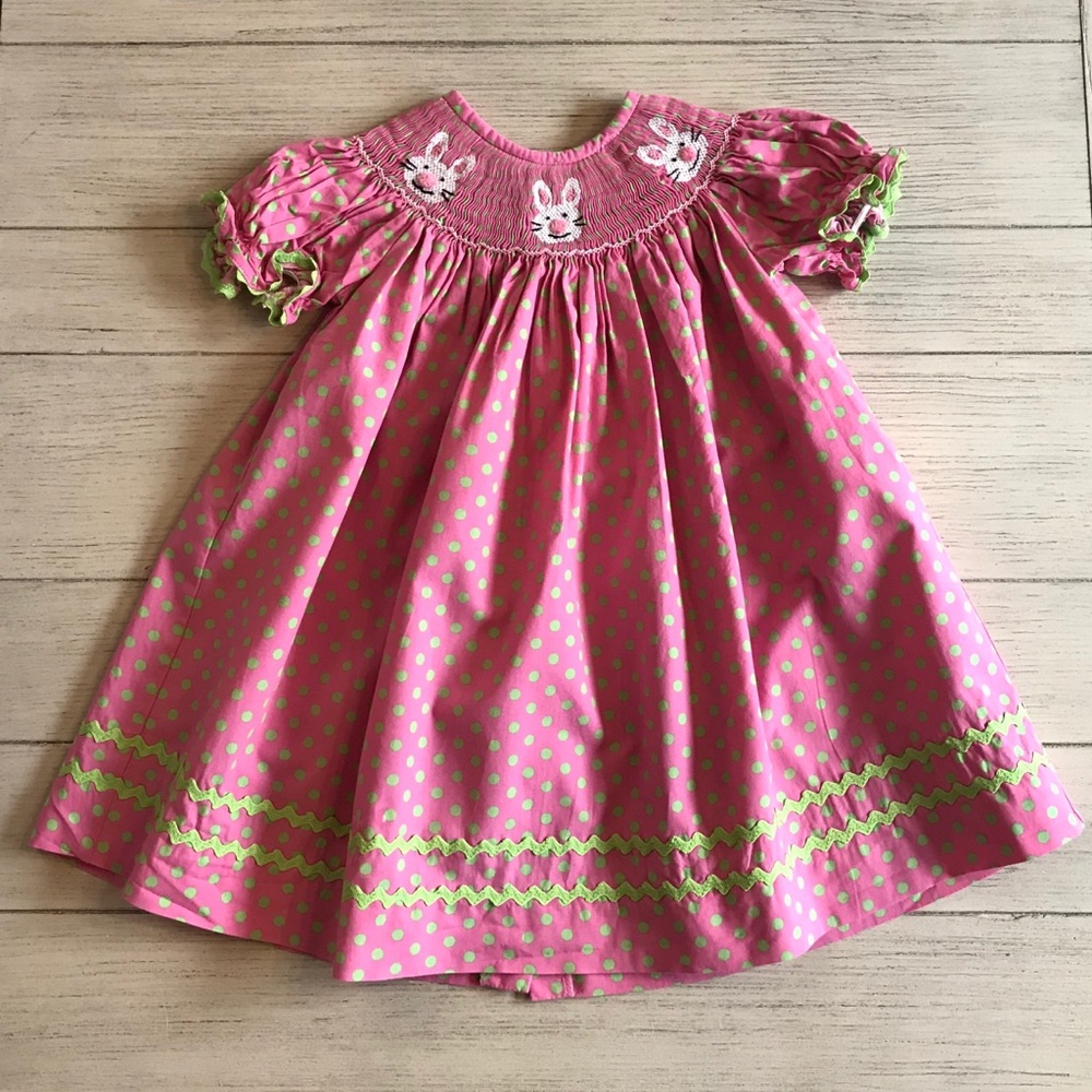 Smocked Easter Dress